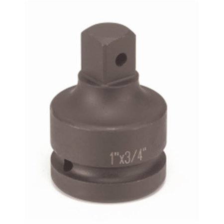 GREY PNEUMATIC Grey Pneumatic GRE4008A 1in. Drive Female x .75in. Male Square Drive Impact Socket Adapter with Pin Hole GRE4008A
